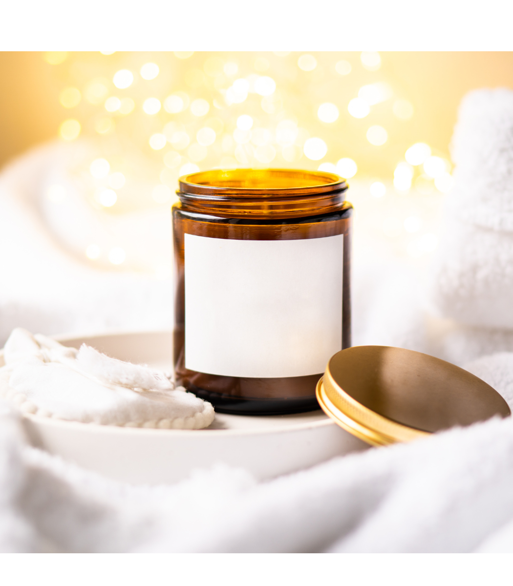 Organic Candle — Beeswax and Soy Blend