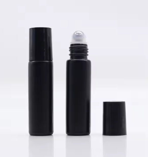 Organic Rosehip & Hyaluronic Acid Serum in roller bottle | A travel must have!