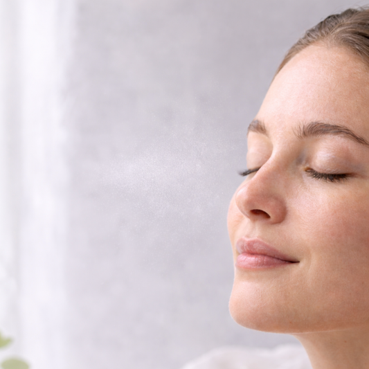 AURA — Purifying Face Mist - Stabilized Hypochlorous Acid - Hyaluronic Acid - Rosewater