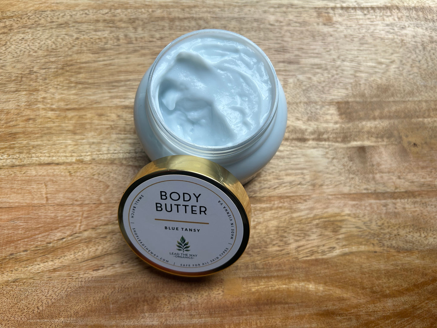 Organic Whipped Body Butter with Blue Tansy