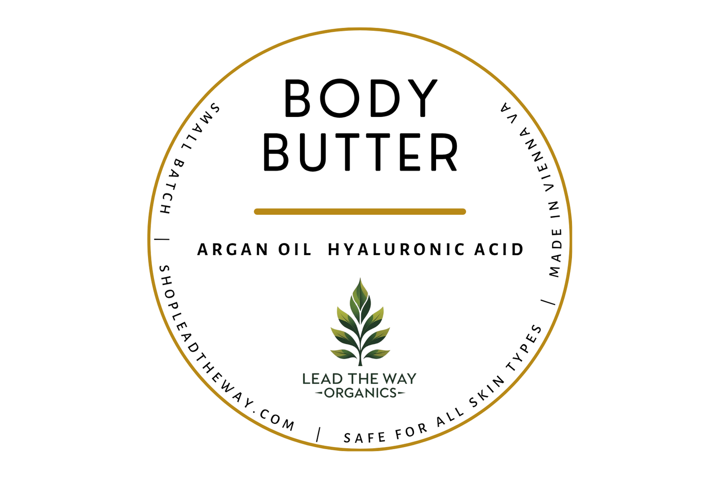 Organic Whipped Body Butter with Argan Oil and Magnesium