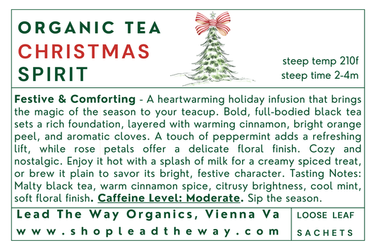 Christmas Spirit – Black Tea • Medium Caffeine • Festive & Comforting