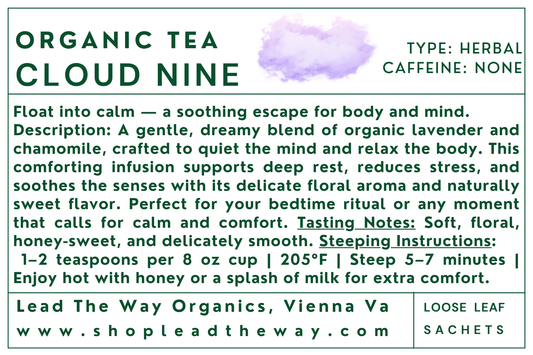 Cloud 9 - Organic Hand Blended Tea