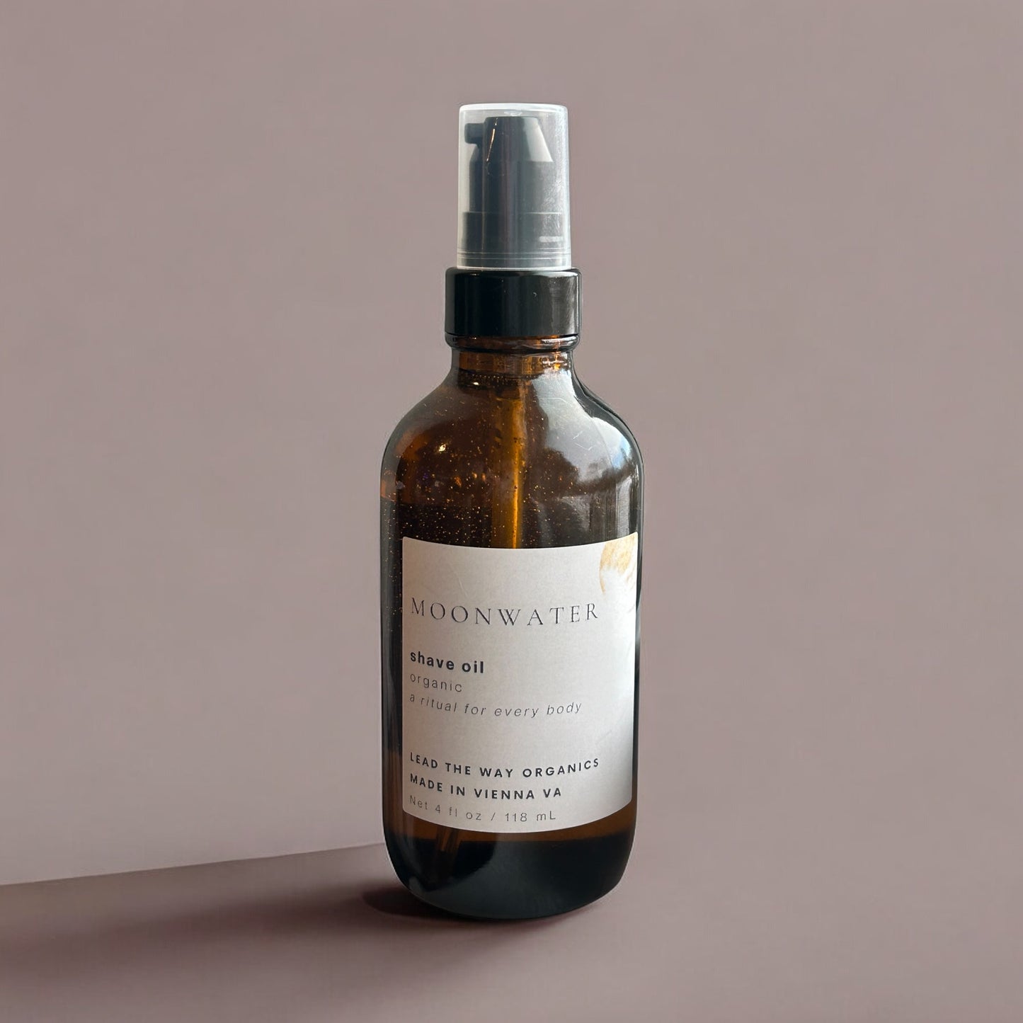 Organic Shave Oil - Moonwater Shave Oil - 4 ounces