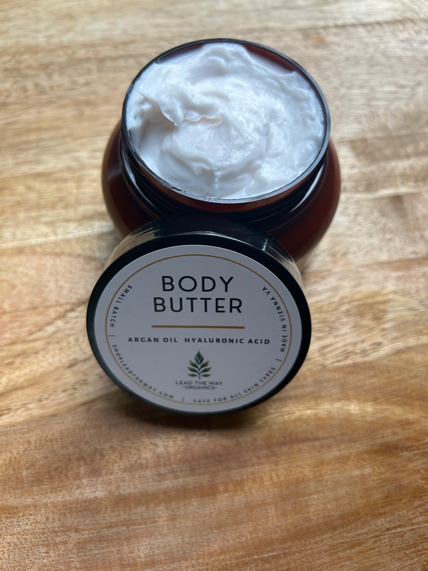 Organic Cashmere Whipped Body Butter with Argan Oil and Magnesium