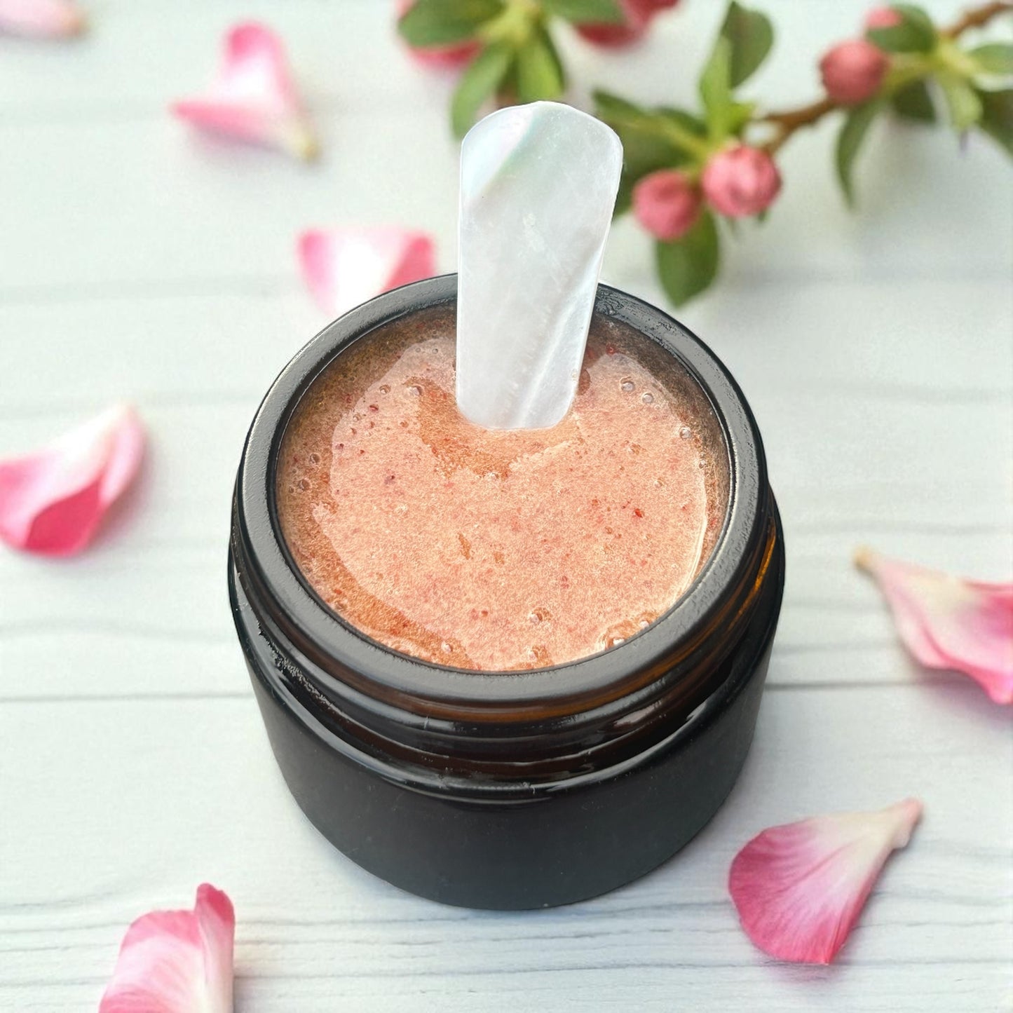 Radiance Organic Gentle Brown Sugar Cranberry Rose Face Polish | 2 ounces