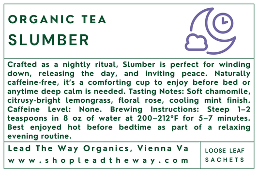 Slumber Restful Sleep - Organic Hand Blended Tea
