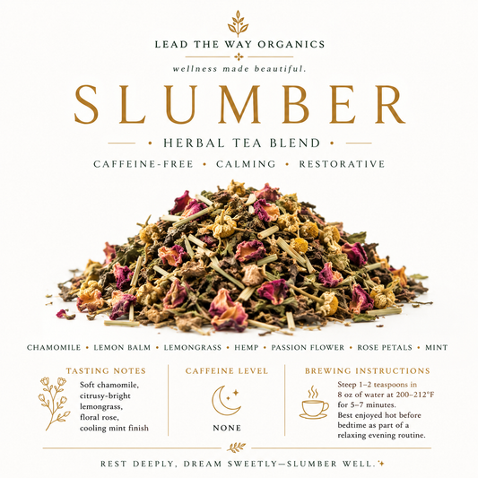 Slumber Restful Sleep - Organic Hand Blended Tea