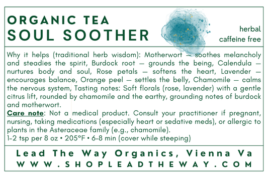 Soul Soother — Herbal Comfort Blend