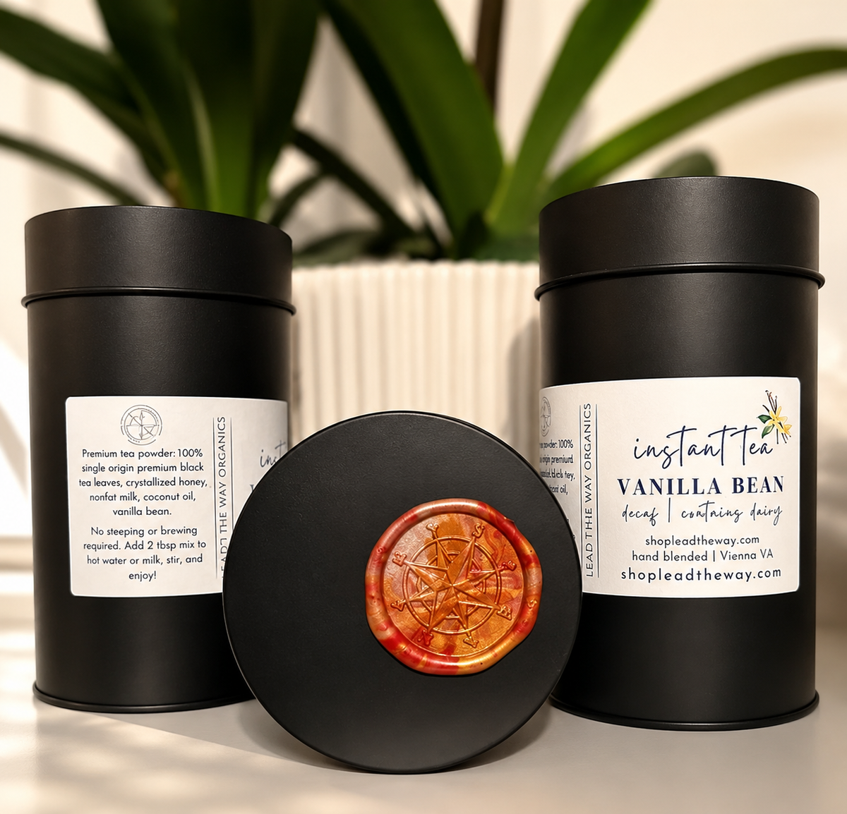Vanilla Milk Tea (Instant) | Creamy • Decaf • Cozy Anytime Treat