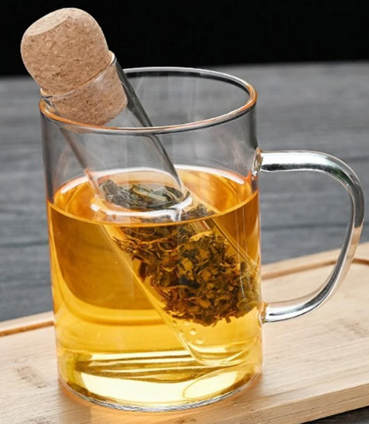 Glass Cigar Tea Infuser